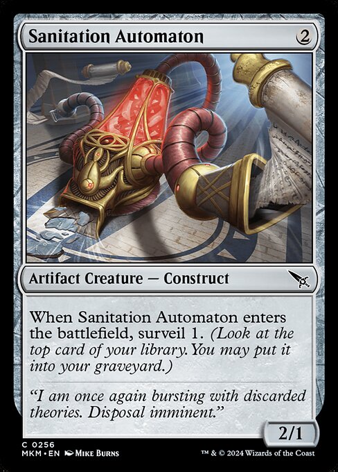 Sanitation Automaton